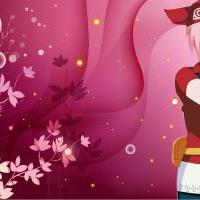 Sakura Haruno and pink